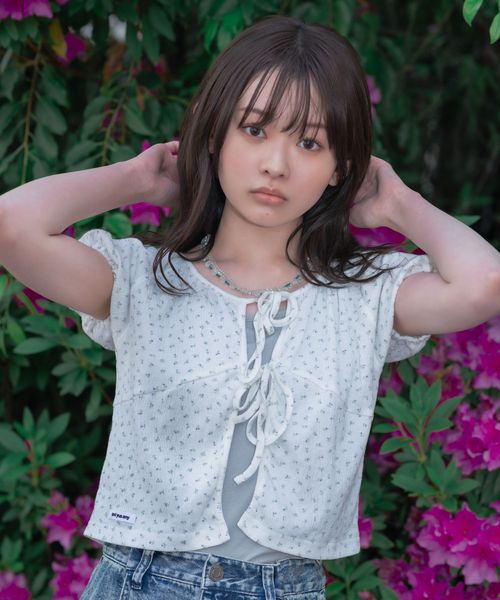 GLOBAL WORK フラワーパフスリーブT/AND YUA ANY/420787 ナチュラル FREE キッズ グローバルワーク 420787 and ST アンドエスティ(旧ドットエスティ) GLOBAL WORK フラワーパフスリーブT/AND YUA ANY/420787 ナチュラル FREE キッズ グローバルワーク 420787 and ST アンドエスティ(旧ドットエスティ)