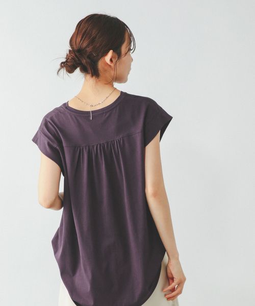 GLOBAL WORK フローズンバックフレアフレンチスリーブ/451574 ブロンズ L ウィメンズインナー グローバルワーク 451574 and ST アンドエスティ(旧ドットエスティ) GLOBAL WORK フローズンバックフレアフレンチスリーブ/451574 ブロンズ L ウィメンズインナー グローバルワーク 451574 and ST アンドエスティ(旧ドットエスティ)