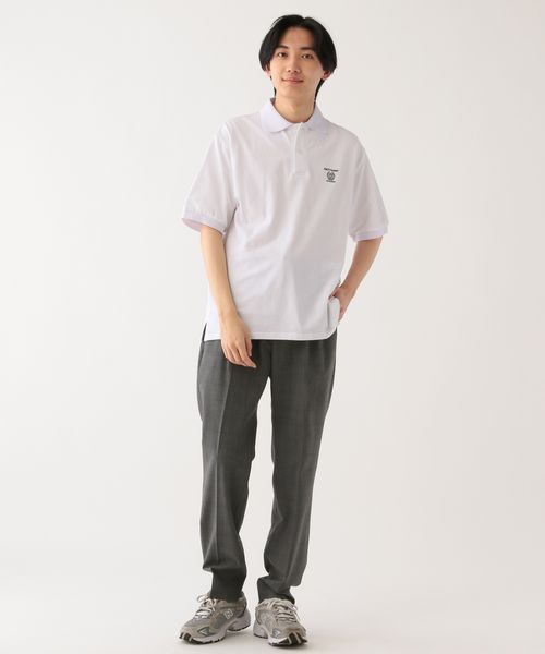 GLOBAL WORK カレッジ刺繍ポロシャツ/WEB限定/AND YUA ANY/452258 オフホワイト FREE キッズ グローバルワーク 452258 and ST アンドエスティ(旧ドットエスティ) GLOBAL WORK カレッジ刺繍ポロシャツ/WEB限定/AND YUA ANY/452258 オフホワイト FREE キッズ グローバルワーク 452258 and ST アンドエスティ(旧ドットエスティ)