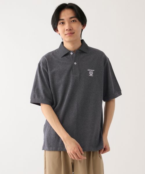 GLOBAL WORK カレッジ刺繍ポロシャツ/WEB限定/AND YUA ANY/452258 チャコールグレー FREE キッズ グローバルワーク 452258 and ST アンドエスティ(旧ドットエスティ) GLOBAL WORK カレッジ刺繍ポロシャツ/WEB限定/AND YUA ANY/452258 チャコールグレー FREE キッズ グローバルワーク 452258 and ST アンドエスティ(旧ドットエスティ)