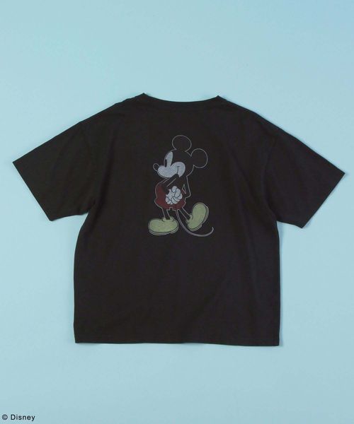 GLOBAL WORK MICKEY/プリントT半袖/492616 ブラック M ウィメンズインナー グローバルワーク 492616 and ST アンドエスティ(旧ドットエスティ) GLOBAL WORK MICKEY/プリントT半袖/492616 ブラック M ウィメンズインナー グローバルワーク 492616 and ST アンドエスティ(旧ドットエスティ)