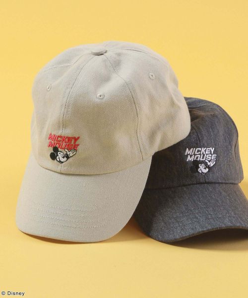 GLOBAL WORK MICKEY/刺繍CAP/492642 ベージュ ウィメンズグッズ グローバルワーク 492642 and ST アンドエスティ(旧ドットエスティ) GLOBAL WORK MICKEY/刺繍CAP/492642 ベージュ ウィメンズグッズ グローバルワーク 492642 and ST アンドエスティ(旧ドットエスティ)