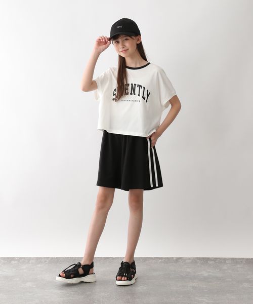 GLOBAL WORK COOL/DRYセットアップ/494116 オフホワイト キッズ グローバルワーク 494116 and ST アンドエスティ(旧ドットエスティ) GLOBAL WORK COOL/DRYセットアップ/494116 オフホワイト キッズ グローバルワーク 494116 and ST アンドエスティ(旧ドットエスティ)