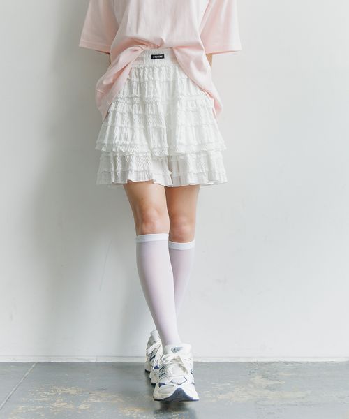 GLOBAL WORK フリルミニスカートペチパンツ付き/AND YUA ANY/494838 オフホワイト S キッズ グローバルワーク 494838 and ST アンドエスティ(旧ドットエスティ) GLOBAL WORK フリルミニスカートペチパンツ付き/AND YUA ANY/494838 オフホワイト S キッズ グローバルワーク 494838 and ST アンドエスティ(旧ドットエスティ)