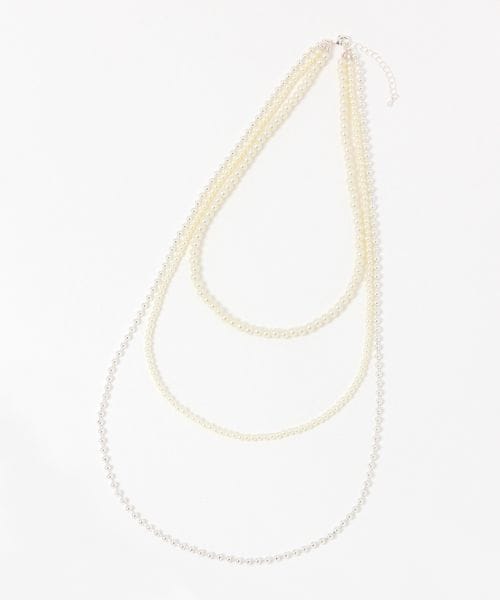 GLOBAL WORK アソート三連ネックレス/495430 オフホワイト ウィメンズグッズ グローバルワーク 495430 and ST アンドエスティ(旧ドットエスティ) GLOBAL WORK アソート三連ネックレス/495430 オフホワイト ウィメンズグッズ グローバルワーク 495430 and ST アンドエスティ(旧ドットエスティ)