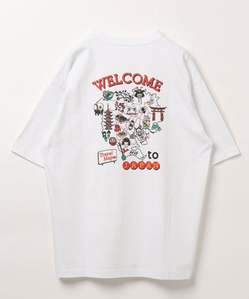 GLOBAL WORK スーベニアTシャツ2/半袖/495830 ホワイト L メンズインナー グローバルワーク 495830 and ST アンドエスティ(旧ドットエスティ) GLOBAL WORK スーベニアTシャツ2/半袖/495830 ホワイト L メンズインナー グローバルワーク 495830 and ST アンドエスティ(旧ドットエスティ)
