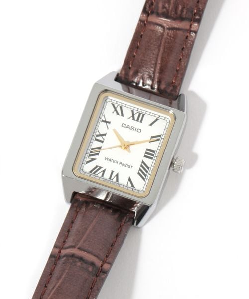 GLOBAL WORK CASIO/スクエアローマ/一部店舗限定/495839 レオパード ウィメンズグッズ グローバルワーク 495839 and ST アンドエスティ（旧ドットエスティ）