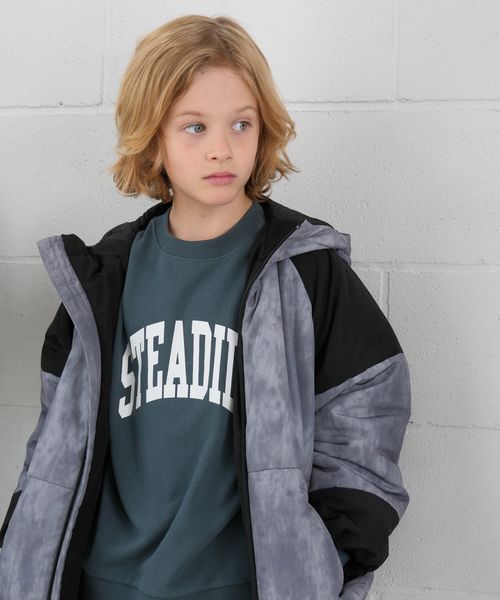 GLOBAL WORK ライトウォームスマートブルゾン/キッズ/495926 チャコールグレー キッズ グローバルワーク 495926 and ST アンドエスティ(旧ドットエスティ) GLOBAL WORK ライトウォームスマートブルゾン/キッズ/495926 チャコールグレー キッズ グローバルワーク 495926 and ST アンドエスティ(旧ドットエスティ)