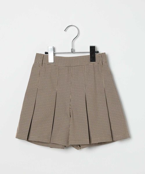 GLOBAL WORK CHEER ONプリーツショーツ/キッズ/495940 ブラウン キッズ グローバルワーク 495940 and ST アンドエスティ(旧ドットエスティ) GLOBAL WORK CHEER ONプリーツショーツ/キッズ/495940 ブラウン キッズ グローバルワーク 495940 and ST アンドエスティ(旧ドットエスティ)
