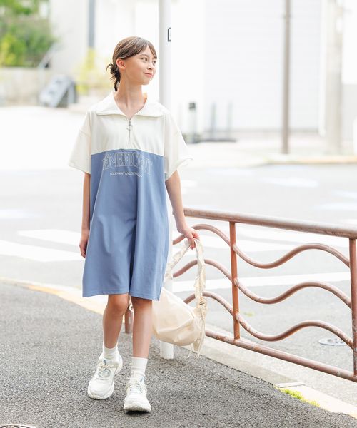 GLOBAL WORK フローズンTシャツ/ZIPワンピース/キッズ/497256 ブルー キッズ グローバルワーク 497256 and ST アンドエスティ(旧ドットエスティ) GLOBAL WORK フローズンTシャツ/ZIPワンピース/キッズ/497256 ブルー キッズ グローバルワーク 497256 and ST アンドエスティ(旧ドットエスティ)