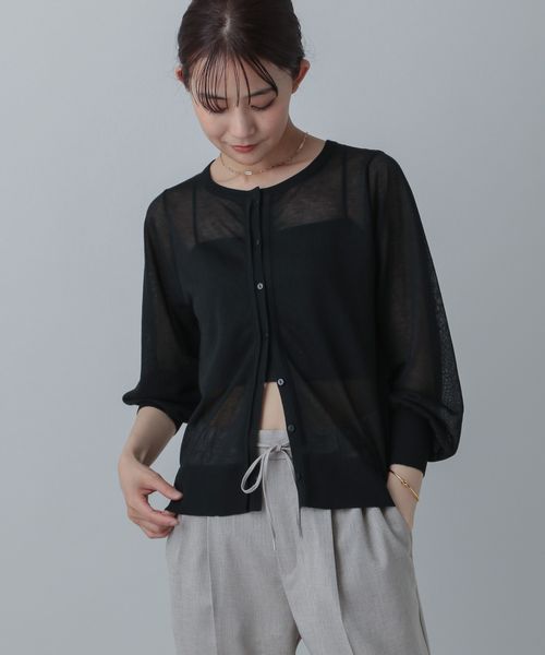 GLOBAL WORK MATINEE LINE/レヴィータラメクルーカーディガン/498310 ブラック M マチネ グローバルワーク 498310 and ST アンドエスティ(旧ドットエスティ) GLOBAL WORK MATINEE LINE/レヴィータラメクルーカーディガン/498310 ブラック M マチネ グローバルワーク 498310 and ST アンドエスティ(旧ドットエスティ)