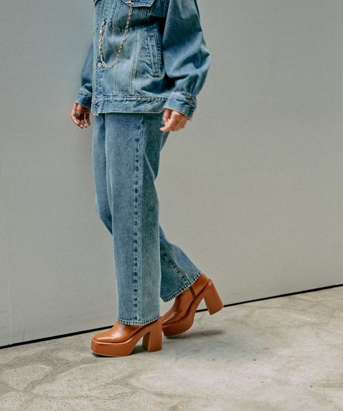 GLOBAL WORK GOODデニムストレートパンツ/498392 ブルー XXL ウィメンズボトムス グローバルワーク 498392 and ST アンドエスティ(旧ドットエスティ) GLOBAL WORK GOODデニムストレートパンツ/498392 ブルー XXL ウィメンズボトムス グローバルワーク 498392 and ST アンドエスティ(旧ドットエスティ)