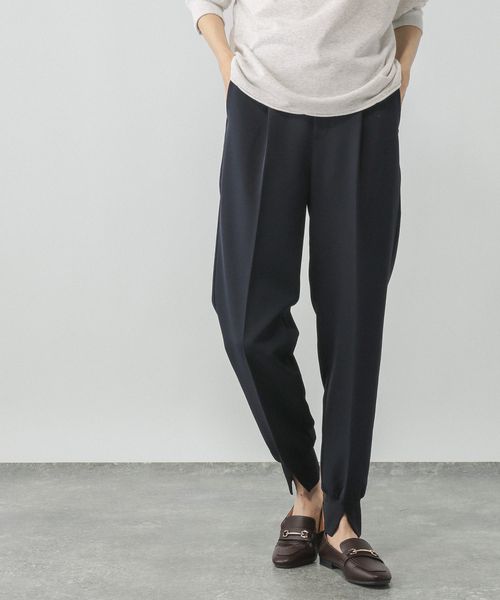 GLOBAL WORK ウツクシイージーWクロスジョグパンツ/499659 ネイビー S ウィメンズボトムス グローバルワーク 499659 and ST アンドエスティ(旧ドットエスティ) GLOBAL WORK ウツクシイージーWクロスジョグパンツ/499659 ネイビー S ウィメンズボトムス グローバルワーク 499659 and ST アンドエスティ(旧ドットエスティ)