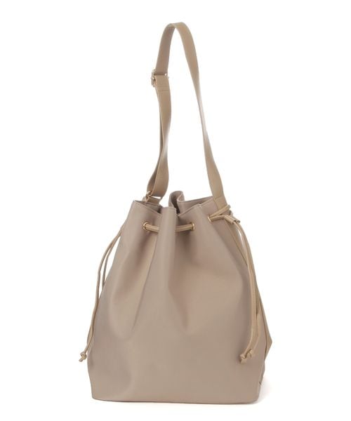 GLOBAL WORK 撥水巾着バッグ/一部店舗限定/523895 ベージュ ウィメンズグッズ グローバルワーク 523895 and ST アンドエスティ(旧ドットエスティ) GLOBAL WORK 撥水巾着バッグ/一部店舗限定/523895 ベージュ ウィメンズグッズ グローバルワーク 523895 and ST アンドエスティ(旧ドットエスティ)