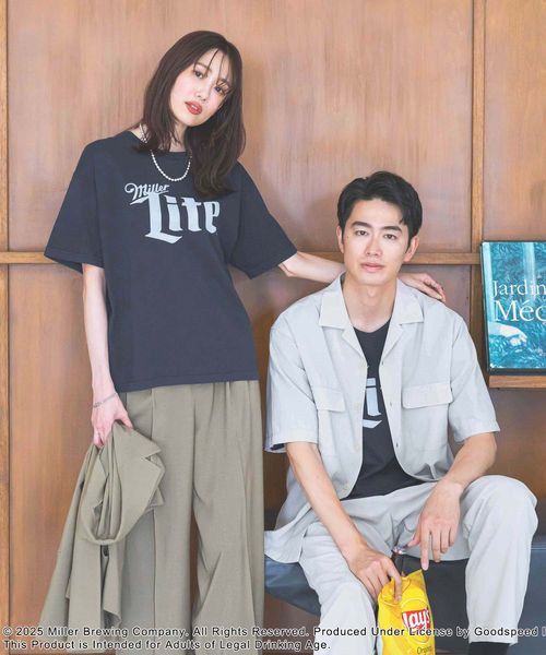 GLOBAL WORK Beer*プリントTシャツ/571294 ダークブルー XL ウィメンズインナー グローバルワーク 571294 and ST アンドエスティ(旧ドットエスティ) GLOBAL WORK Beer*プリントTシャツ/571294 ダークブルー XL ウィメンズインナー グローバルワーク 571294 and ST アンドエスティ(旧ドットエスティ)