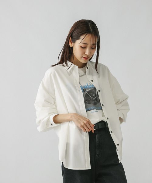 GLOBAL WORK 吉高由里子さん着用/365日マイスタイルシャツ/571317 ナチュラル M ウィメンズインナー グローバルワーク 571317 and ST アンドエスティ(旧ドットエスティ) GLOBAL WORK 吉高由里子さん着用/365日マイスタイルシャツ/571317 ナチュラル M ウィメンズインナー グローバルワーク 571317 and ST アンドエスティ(旧ドットエスティ)