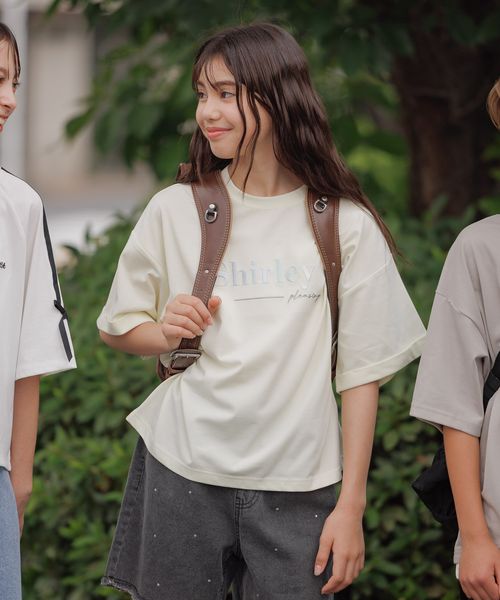 GLOBAL WORK フローズンTシャツ/ワイド/571539 イエロー キッズ グローバルワーク 571539 and ST アンドエスティ(旧ドットエスティ) GLOBAL WORK フローズンTシャツ/ワイド/571539 イエロー キッズ グローバルワーク 571539 and ST アンドエスティ(旧ドットエスティ)