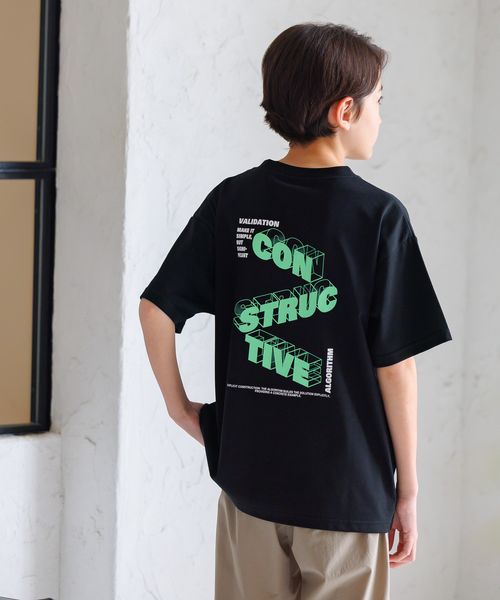 GLOBAL WORK フローズンTシャツ/プリント/571552 ブラック キッズ グローバルワーク 571552 and ST アンドエスティ(旧ドットエスティ) GLOBAL WORK フローズンTシャツ/プリント/571552 ブラック キッズ グローバルワーク 571552 and ST アンドエスティ(旧ドットエスティ)