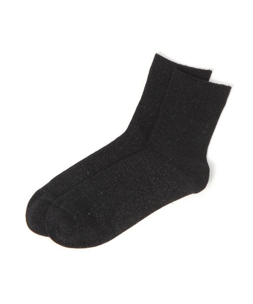 GLOBAL WORK お好きなソックス3足で990円/らくごこちリブラメクルーソックス/572119 ブラック FREE ウィメンズグッズ グローバルワーク 572119 and ST アンドエスティ(旧ドットエスティ) GLOBAL WORK お好きなソックス3足で990円/らくごこちリブラメクルーソックス/572119 ブラック FREE ウィメンズグッズ グローバルワーク 572119 and ST アンドエスティ(旧ドットエスティ)