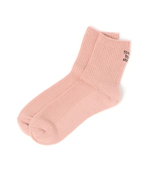 GLOBAL WORK お好きなソックス3足で990円/らくごこちカラーロゴソックス/572158 ピンク FREE ウィメンズグッズ グローバルワーク 572158 and ST アンドエスティ(旧ドットエスティ) GLOBAL WORK お好きなソックス3足で990円/らくごこちカラーロゴソックス/572158 ピンク FREE ウィメンズグッズ グローバルワーク 572158 and ST アンドエスティ(旧ドットエスティ)