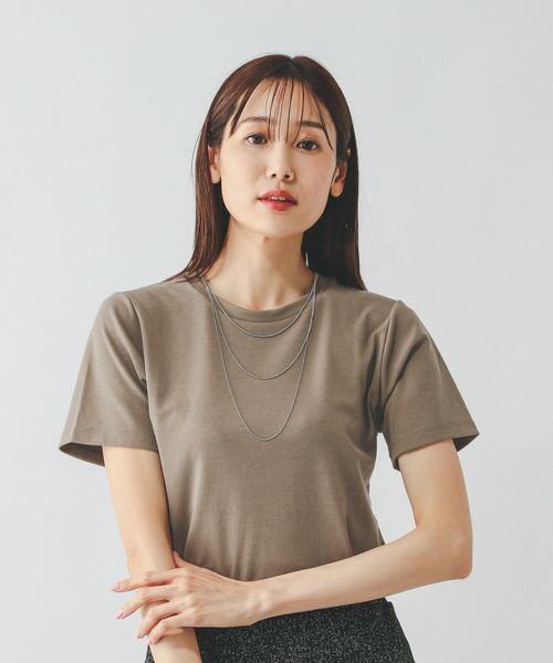 GLOBAL WORK FFFIT エフィット/汗染み軽減クルーT/575053 ベージュ XS ウィメンズインナー グローバルワーク 575053 and ST アンドエスティ(旧ドットエスティ) GLOBAL WORK FFFIT エフィット/汗染み軽減クルーT/575053 ベージュ XS ウィメンズインナー グローバルワーク 575053 and ST アンドエスティ(旧ドットエスティ)