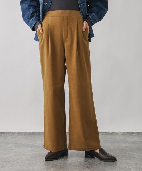 GLOBAL WORK イージーケアコーデュロイストレートパンツ/575183 ベージュ S ウィメンズボトムス グローバルワーク 575183 and ST アンドエスティ(旧ドットエスティ) GLOBAL WORK イージーケアコーデュロイストレートパンツ/575183 ベージュ S ウィメンズボトムス グローバルワーク 575183 and ST アンドエスティ(旧ドットエスティ)