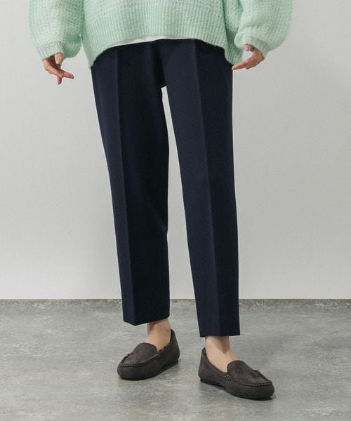 GLOBAL WORK あったかウツクシルエットテーパードパンツ/575203 ネイビー ウィメンズボトムス グローバルワーク 575203 and ST アンドエスティ(旧ドットエスティ) GLOBAL WORK あったかウツクシルエットテーパードパンツ/575203 ネイビー ウィメンズボトムス グローバルワーク 575203 and ST アンドエスティ(旧ドットエスティ)
