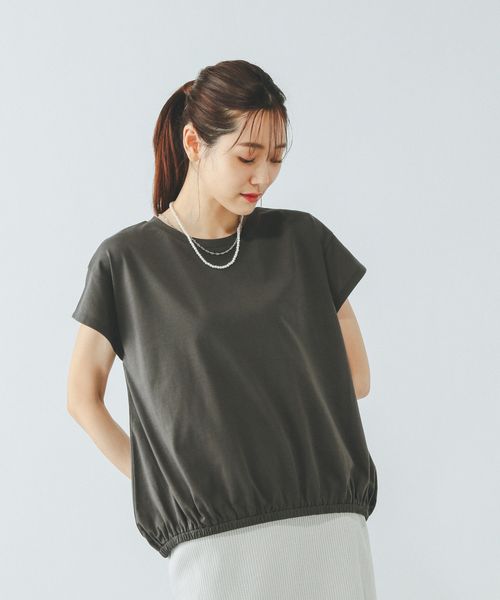 GLOBAL WORK ひんやり涼しい/フローズンTコクーンプルオーバー/575665 シルバー M ウィメンズインナー グローバルワーク 575665 and ST アンドエスティ(旧ドットエスティ) GLOBAL WORK ひんやり涼しい/フローズンTコクーンプルオーバー/575665 シルバー M ウィメンズインナー グローバルワーク 575665 and ST アンドエスティ(旧ドットエスティ)
