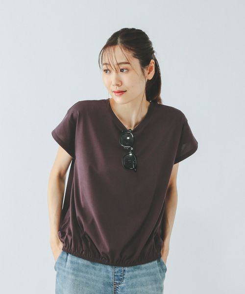GLOBAL WORK フローズンコクーンプルオーバー/575665 ブロンズ L ウィメンズインナー グローバルワーク 575665 and ST アンドエスティ(旧ドットエスティ) GLOBAL WORK フローズンコクーンプルオーバー/575665 ブロンズ L ウィメンズインナー グローバルワーク 575665 and ST アンドエスティ(旧ドットエスティ)