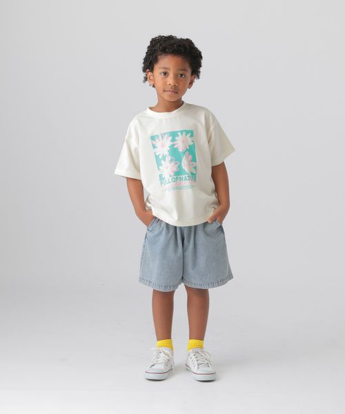 GLOBAL WORK フローズンTeeプリント/100-120cm展開/575720 オフホワイト キッズ グローバルワーク 575720 and ST アンドエスティ(旧ドットエスティ) GLOBAL WORK フローズンTeeプリント/100-120cm展開/575720 オフホワイト キッズ グローバルワーク 575720 and ST アンドエスティ(旧ドットエスティ)