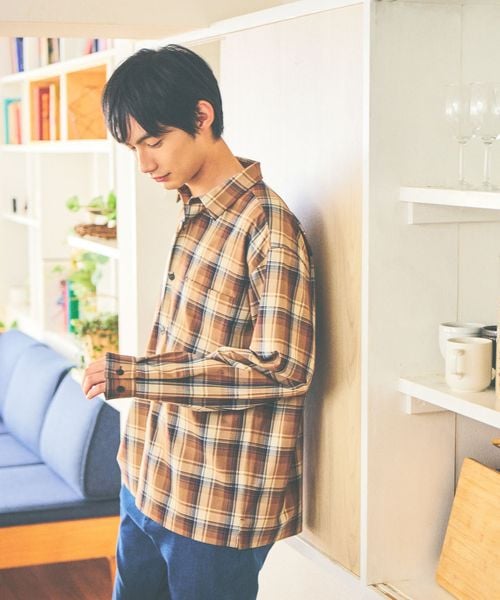GLOBAL WORK アーバンシャツ/576419 ベージュ メンズインナー グローバルワーク 576419 and ST アンドエスティ(旧ドットエスティ) GLOBAL WORK アーバンシャツ/576419 ベージュ メンズインナー グローバルワーク 576419 and ST アンドエスティ(旧ドットエスティ)