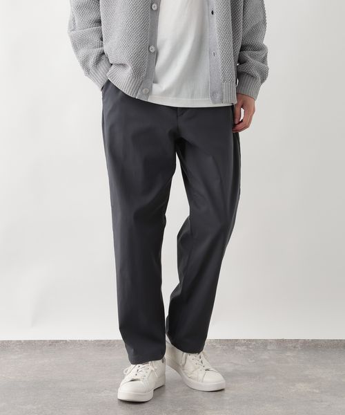 GLOBAL WORK スゴラクストレッチイージー+WARM/576428 チャコールグレー L メンズボトムス グローバルワーク 576428 and ST アンドエスティ（旧ドットエスティ）