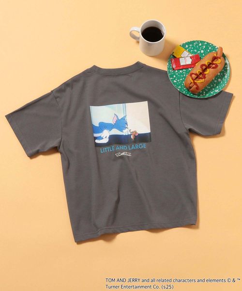 GLOBAL WORK ヘビロッTEE/TOM and JERRY/キッズ/576597 ブラック キッズ グローバルワーク 576597 and ST アンドエスティ(旧ドットエスティ) GLOBAL WORK ヘビロッTEE/TOM and JERRY/キッズ/576597 ブラック キッズ グローバルワーク 576597 and ST アンドエスティ(旧ドットエスティ)