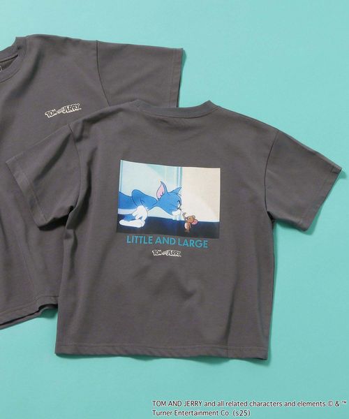 GLOBAL WORK ヘビロッTEE/TOM and JERRY/100-120cm展開/576605 ブラック キッズ グローバルワーク 576605 and ST アンドエスティ(旧ドットエスティ) GLOBAL WORK ヘビロッTEE/TOM and JERRY/100-120cm展開/576605 ブラック キッズ グローバルワーク 576605 and ST アンドエスティ(旧ドットエスティ)