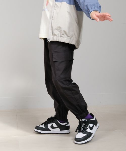 GLOBAL WORK スゴラクストレッチカーゴパンツ/100-120cm展開/576689 ブラック キッズ グローバルワーク 576689 and ST アンドエスティ(旧ドットエスティ) GLOBAL WORK スゴラクストレッチカーゴパンツ/100-120cm展開/576689 ブラック キッズ グローバルワーク 576689 and ST アンドエスティ(旧ドットエスティ)