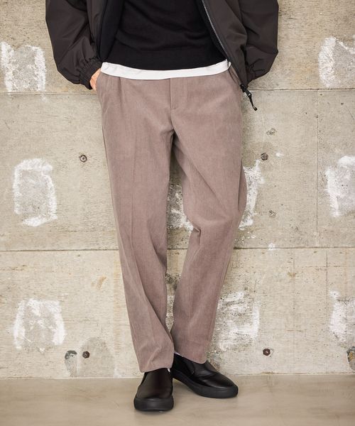 GLOBAL WORK やわらかリッチコーデュロイパンツ/576740 ライトベージュ M メンズボトムス グローバルワーク 576740 and ST アンドエスティ（旧ドットエスティ）