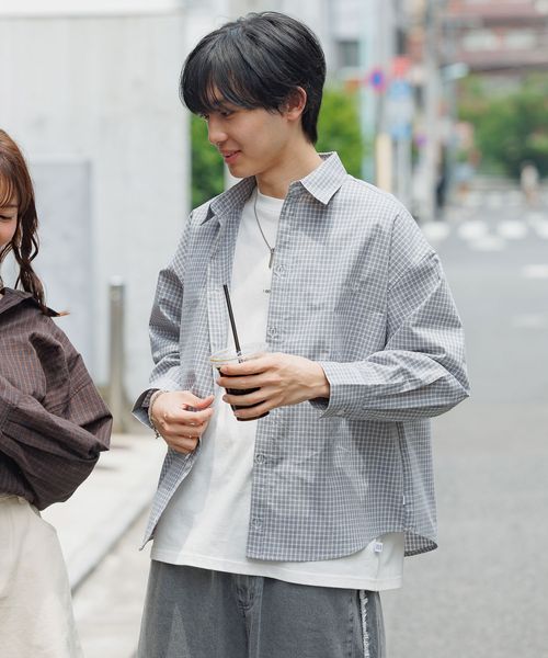 GLOBAL WORK BIGチェックシャツ/AND YUA ANY/576818 チャコールグレー M キッズ グローバルワーク 576818 and ST アンドエスティ(旧ドットエスティ) GLOBAL WORK BIGチェックシャツ/AND YUA ANY/576818 チャコールグレー M キッズ グローバルワーク 576818 and ST アンドエスティ(旧ドットエスティ)