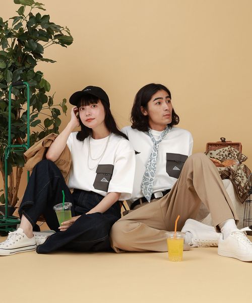 GLOBAL WORK KELTYコラボTシャツ/半袖/576834 オフホワイト S メンズインナー グローバルワーク 576834 and ST アンドエスティ(旧ドットエスティ) GLOBAL WORK KELTYコラボTシャツ/半袖/576834 オフホワイト S メンズインナー グローバルワーク 576834 and ST アンドエスティ(旧ドットエスティ)