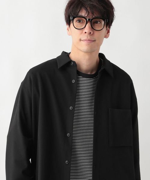 GLOBAL WORK アーバンシャツ+WARM/577359 ブラック S メンズインナー グローバルワーク 577359 and ST アンドエスティ(旧ドットエスティ) GLOBAL WORK アーバンシャツ+WARM/577359 ブラック S メンズインナー グローバルワーク 577359 and ST アンドエスティ(旧ドットエスティ)