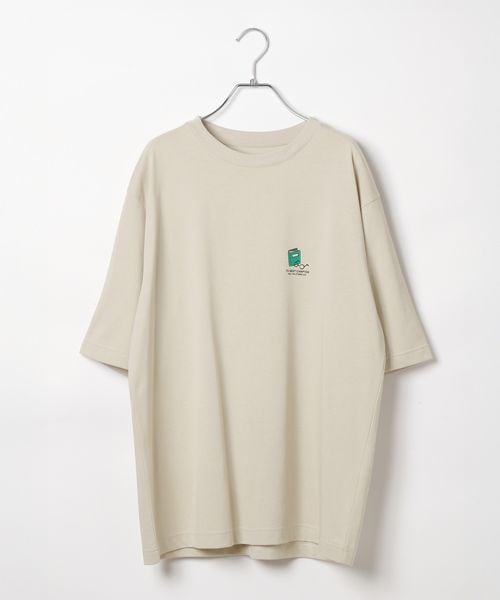 GLOBAL WORK フローズンTシャツ/プリント/577531 ライトベージュ L メンズインナー グローバルワーク 577531 and ST アンドエスティ(旧ドットエスティ) GLOBAL WORK フローズンTシャツ/プリント/577531 ライトベージュ L メンズインナー グローバルワーク 577531 and ST アンドエスティ(旧ドットエスティ)