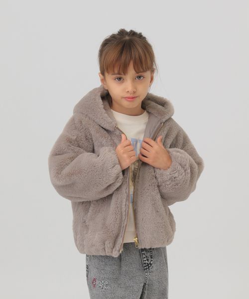 GLOBAL WORK 洗える防風ふわもこパーカー/100-120cm展開/577751 ブラウン キッズ グローバルワーク 577751 and ST アンドエスティ(旧ドットエスティ) GLOBAL WORK 洗える防風ふわもこパーカー/100-120cm展開/577751 ブラウン キッズ グローバルワーク 577751 and ST アンドエスティ(旧ドットエスティ)