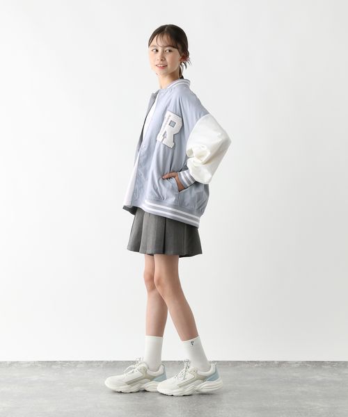 GLOBAL WORK 洗える撥水スタジャン/キッズ/577755 ライトブルー キッズ グローバルワーク 577755 and ST アンドエスティ(旧ドットエスティ) GLOBAL WORK 洗える撥水スタジャン/キッズ/577755 ライトブルー キッズ グローバルワーク 577755 and ST アンドエスティ(旧ドットエスティ)