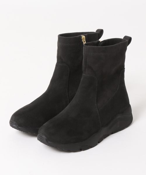 GLOBAL WORK エアかる撥水スニーカーブーツ/579486 ブラック XL ウィメンズグッズ グローバルワーク 579486 and ST アンドエスティ(旧ドットエスティ) GLOBAL WORK エアかる撥水スニーカーブーツ/579486 ブラック XL ウィメンズグッズ グローバルワーク 579486 and ST アンドエスティ(旧ドットエスティ)