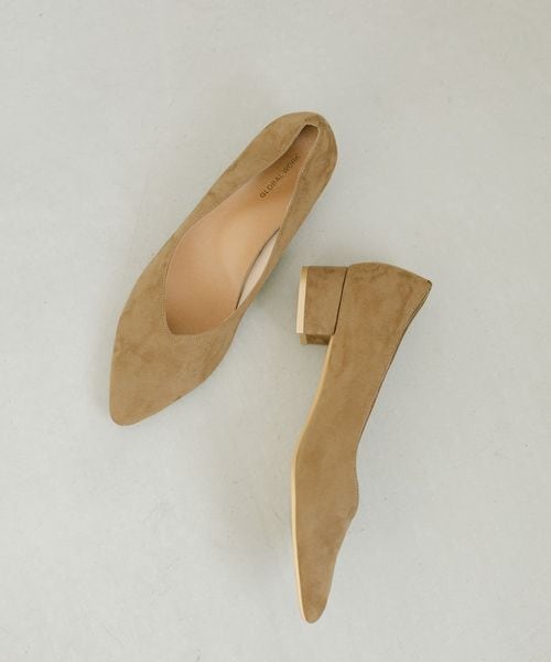 GLOBAL WORK らくっションヒールアソートパンプス/579576 ベージュ M ウィメンズグッズ グローバルワーク 579576 and ST アンドエスティ(旧ドットエスティ) GLOBAL WORK らくっションヒールアソートパンプス/579576 ベージュ M ウィメンズグッズ グローバルワーク 579576 and ST アンドエスティ(旧ドットエスティ)