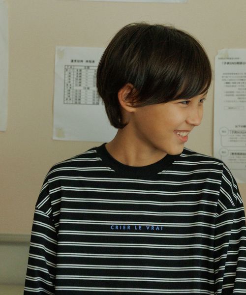 GLOBAL WORK ヘビロッTEE/レイヤード長袖/キッズ/579703 ブラック キッズ グローバルワーク 579703 and ST アンドエスティ(旧ドットエスティ) GLOBAL WORK ヘビロッTEE/レイヤード長袖/キッズ/579703 ブラック キッズ グローバルワーク 579703 and ST アンドエスティ(旧ドットエスティ)