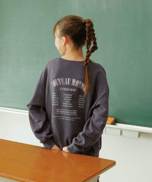 GLOBAL WORK ヘビロテスウェットワイド長袖/キッズ/579710 チャコールグレー キッズ グローバルワーク 579710 and ST アンドエスティ(旧ドットエスティ) GLOBAL WORK ヘビロテスウェットワイド長袖/キッズ/579710 チャコールグレー キッズ グローバルワーク 579710 and ST アンドエスティ(旧ドットエスティ)