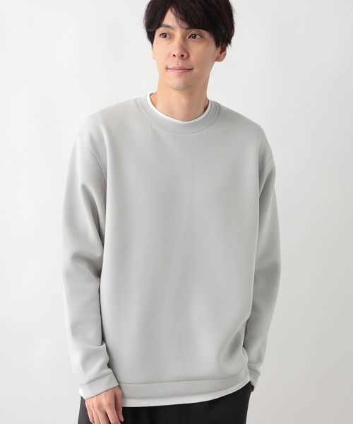 GLOBAL WORK ライトクッションクルーレイヤー/580441 グレー メンズインナー グローバルワーク 580441 and ST アンドエスティ(旧ドットエスティ) GLOBAL WORK ライトクッションクルーレイヤー/580441 グレー メンズインナー グローバルワーク 580441 and ST アンドエスティ(旧ドットエスティ)