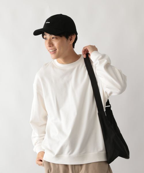 GLOBAL WORK ソフトタッチスウェット/無地/580795 オフホワイト XL メンズインナー グローバルワーク 580795 and ST アンドエスティ（旧ドットエスティ）