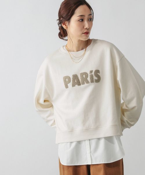 GLOBAL WORK 乾きやすいプリントスウェット/580953 ナチュラル ウィメンズインナー グローバルワーク 580953 and ST アンドエスティ(旧ドットエスティ) GLOBAL WORK 乾きやすいプリントスウェット/580953 ナチュラル ウィメンズインナー グローバルワーク 580953 and ST アンドエスティ(旧ドットエスティ)