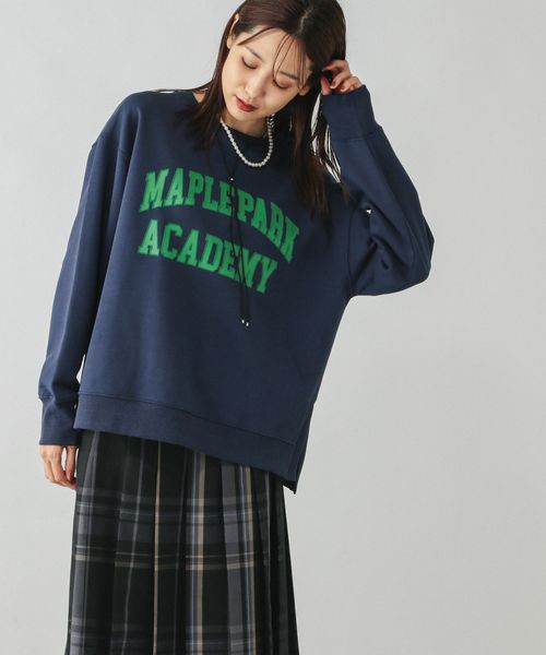 GLOBAL WORK 乾きやすいプリントスウェット/580953 ネイビー ウィメンズインナー グローバルワーク 580953 and ST アンドエスティ(旧ドットエスティ) GLOBAL WORK 乾きやすいプリントスウェット/580953 ネイビー ウィメンズインナー グローバルワーク 580953 and ST アンドエスティ(旧ドットエスティ)